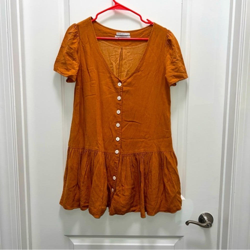 Urban Outfitters Button Front Shirt Dress